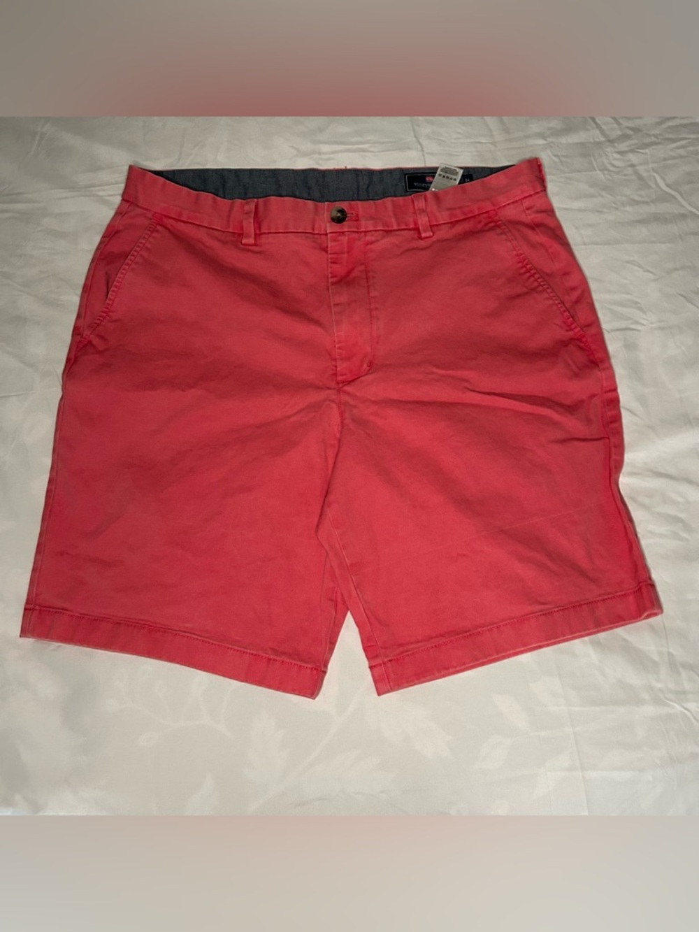 Vineyard Vines Breaker Shorts Size 34 Pink Chino Golf Preppy Coastal Frat Boy